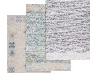 Rug Set 464 3D model