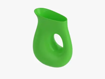 Table vase modern 3D model