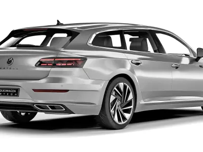 Volkswagen Arteon Shooting Brake 2021 3D model