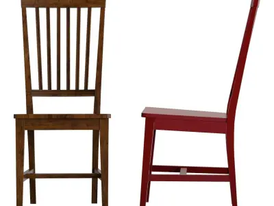Crate and Barrel Village Dining Chair 3D model