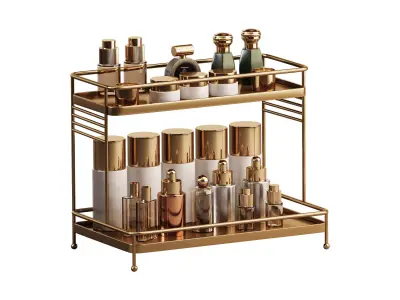  Beauty decorative set 3D model