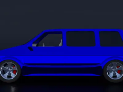 Dodge Caravan 3D model