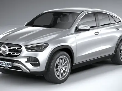 Mercedes-Benz GLE Coupe Basic 2024 3D model