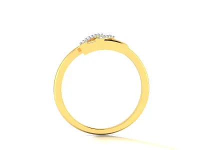 Solitaire Wedding Engagement Women Ring 3D print model