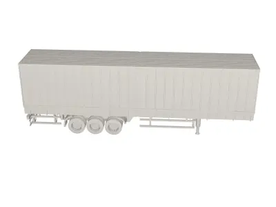 Trailer 3D model