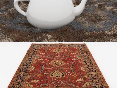 Rugs No 867 Low-poly 3D model