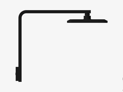 Shower - Head - Luxury - XY Orli Low-poly 3D model
