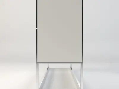 Nightstand - Cabinet - Caracole - Side table  Low-poly 3D model