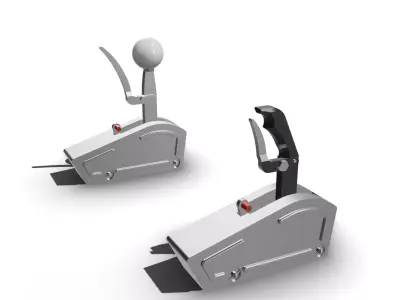 B and M Pro Ratchet Shifters x2 Drag Shifter 3D print model