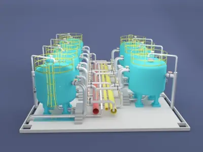 Pipe Assembly Pack  3D model