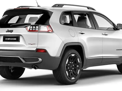 Jeep Cherokee Trailhawk 2019 3D model