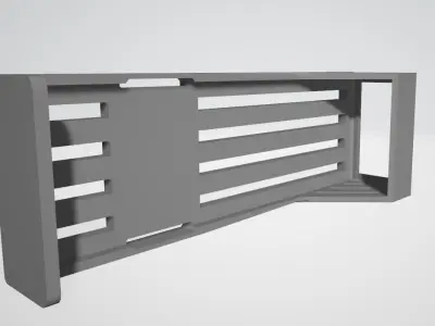 Custum LiPo battery holder for Gens Ace 3300 4S 25C 3D print model