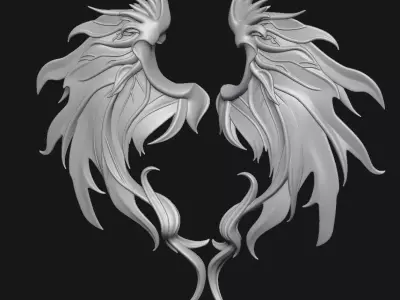 Wings 3D print model