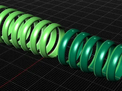 Wedding rings 037 3D print model