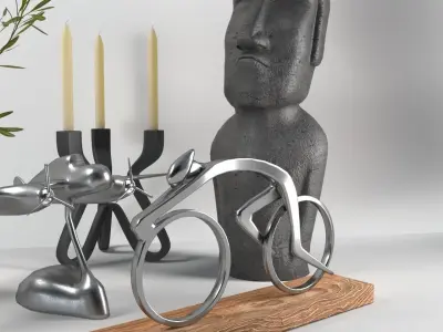 Decoration set 3D model