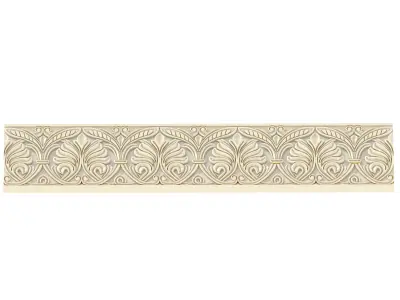 Carved decor 8 3D model