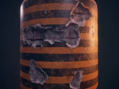 Concrete Material Procedural Texture