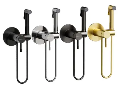 Faucet set Boheme Uno 3D model