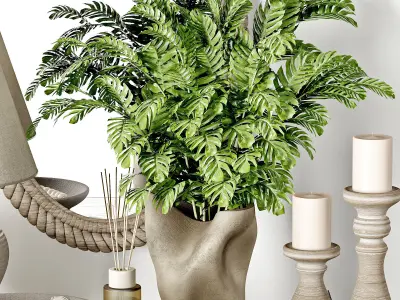 decorative set35 3D model purchase