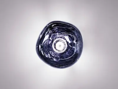 TOM DIXON MELT LED SURFACE LIGHT - Hight Poly and lowPoly Low-poly 3D model