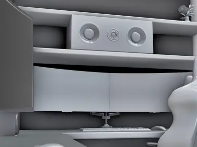Work Room 2 3D model