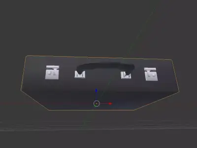 its a breafcase Low-poly 3D model