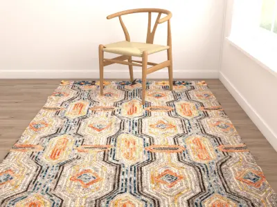 Rugs No 313 Low-poly 3D model