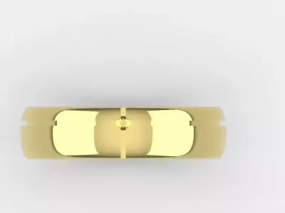 Wedding Ring  3D print model 65