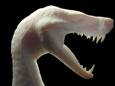 Snake Head  3D print model