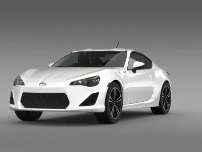 Scion FR S 2012 3D model
