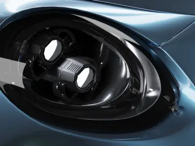 car ruerat  ludis cars  991vehiculis coupe  3D model