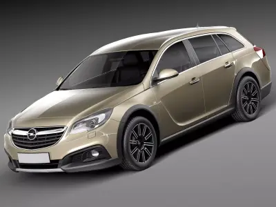 Opel Insignia Country Tourer 2014 3D model
