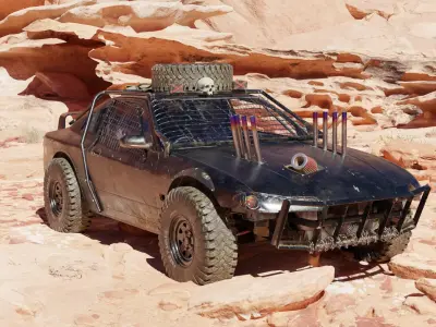 Nissan Silvia S15 MOD MAX included clean original body Low-poly 3D model