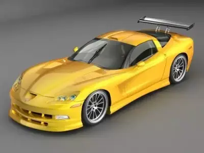 Chevrolet Corvette z06 tuning CG 3D model