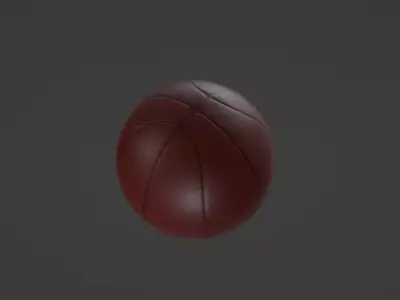 Basketball Ball 3D Free low-poly 3D model