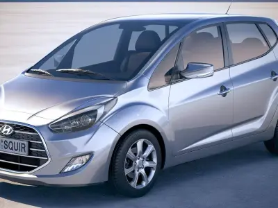 Hyundai ix20 2018 3D model