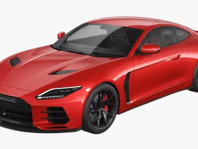 Generic Sports Car 3D model