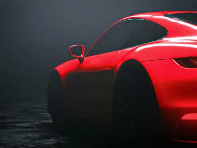 Porsche 911- Carrera 3D model