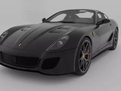 Ferrari 599GTO 3D model