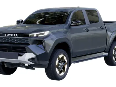 Toyota Hilux 2026 BEV 3D model