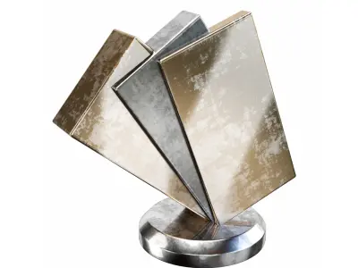 Abstract sculpture AS-007 3D model