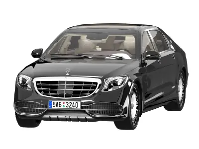 Mercedes Benz  Maybach S650 3D model