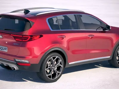 Kia Sportage 2019 3D model