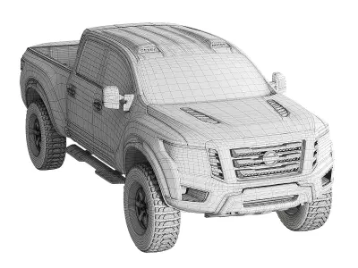 Nissan Titan Warrior 3D model