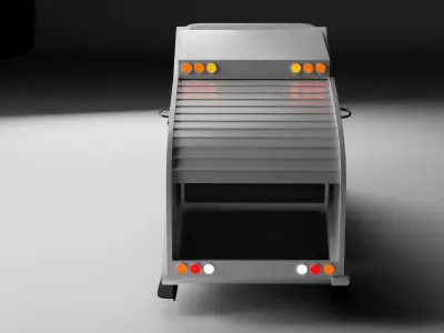 Garbage Truck 3D model