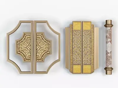 Door knobs sicis 3D model