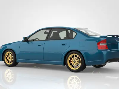 Subaru Legacy 2005 3D model