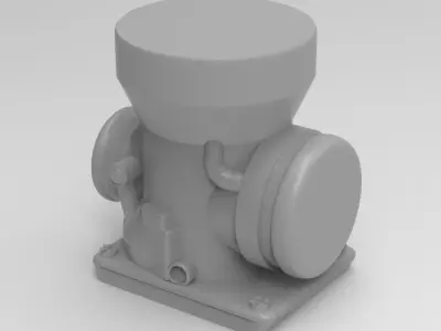 MOTORCYCLE CARBURETOR 3D print model