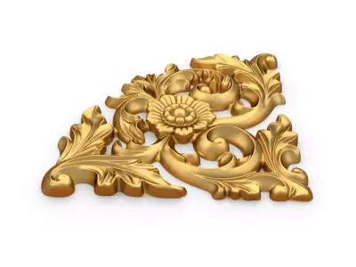 Decorative Classic Corner Element 03 3D print model