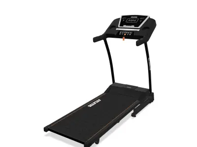 Treadmill model 3D Low-poly 3D model